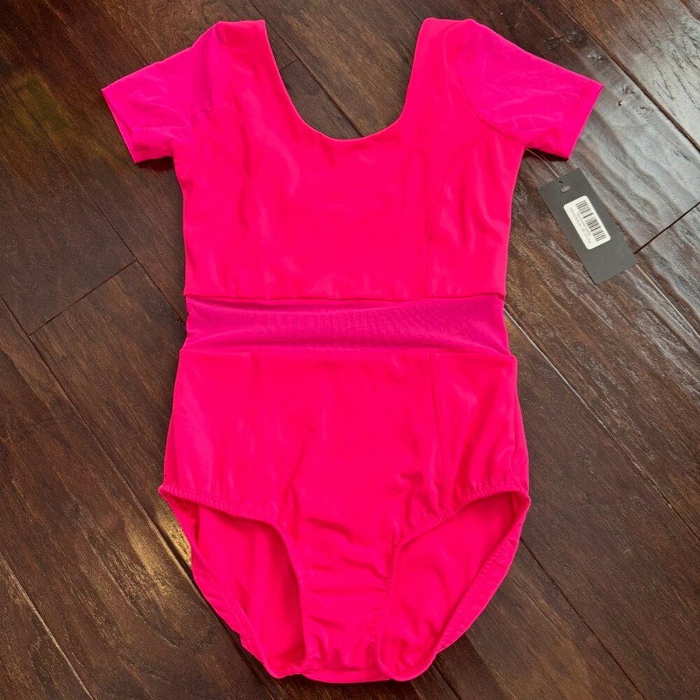 Five the Label Revival Demi Leotard in Pink Pop